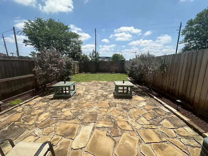 Completed lawn care project